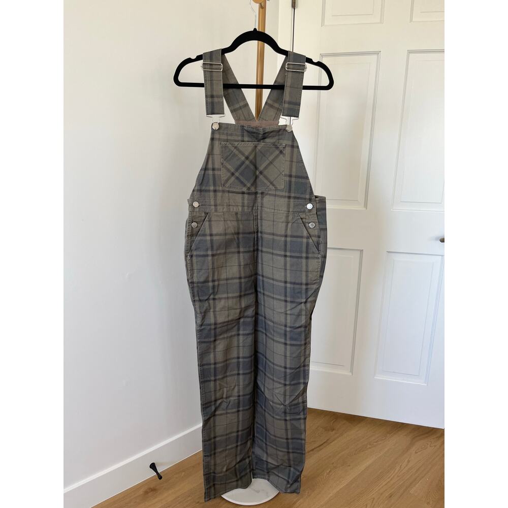 WeWoreWhat Plaid Basic Overall S NWT - image 2